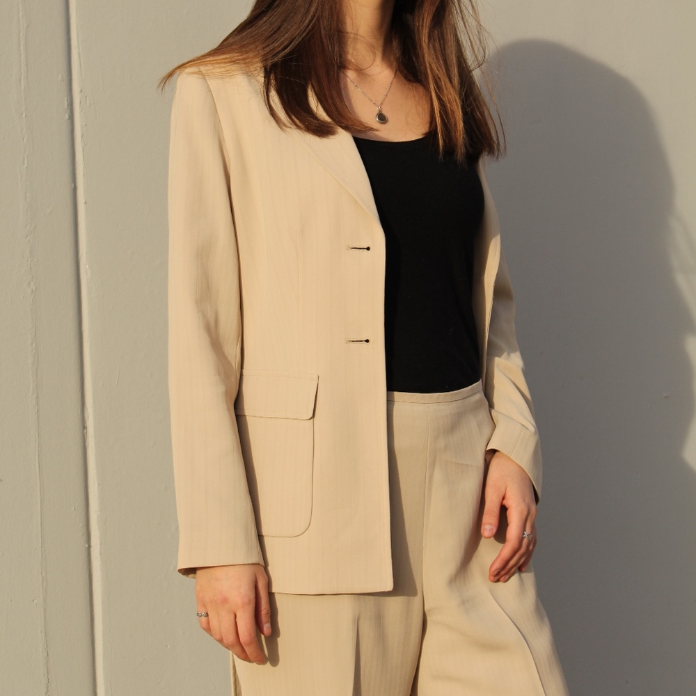 Vintage Beige Suit